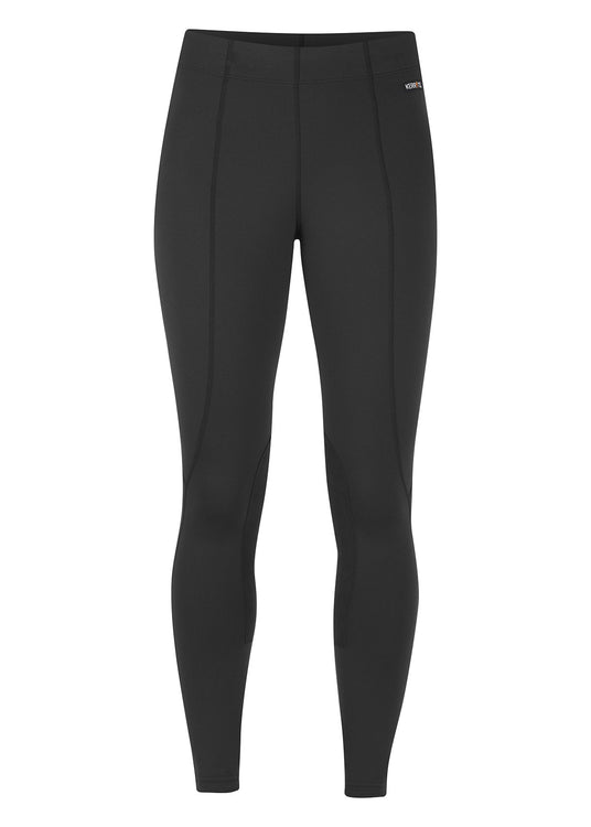 Kerrits Equestrian Apparel Flow Rise Knee Patch Performance Tight - Black Black