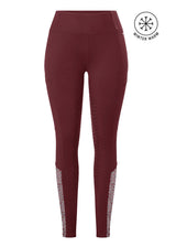 Kerrits Equestrian Apparel Thermo Tech 2.0 Full Leg Tight - Print Sangria / Sangria Starlight