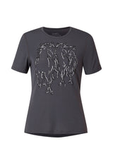 Kerrits Women's Dancing Horses Tee Peppercorn
