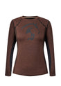 Kerrits Equestrian Apparel Crescent Base Layer Top - Leather Leather