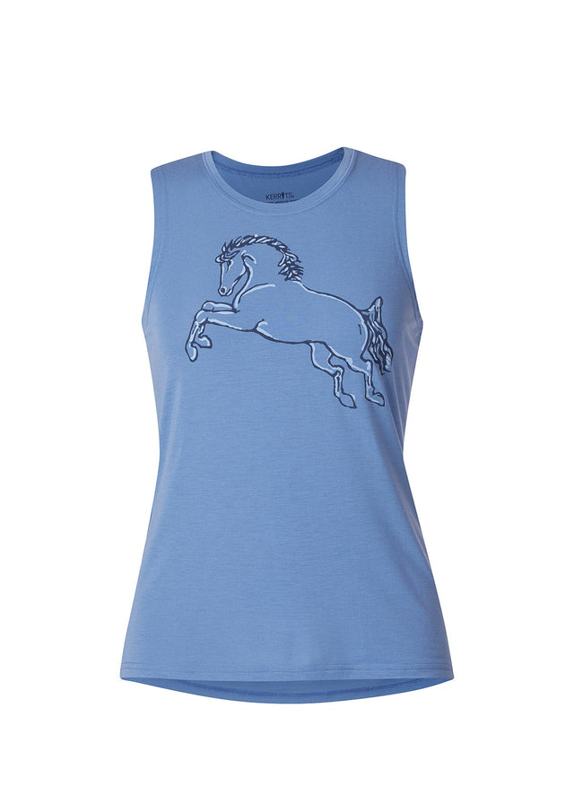 Kerrits Women's Tails Up Tank Lake