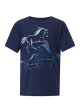 Kerrits Equestrian Apparel Kids Liberty Horse Tee Nightsky
