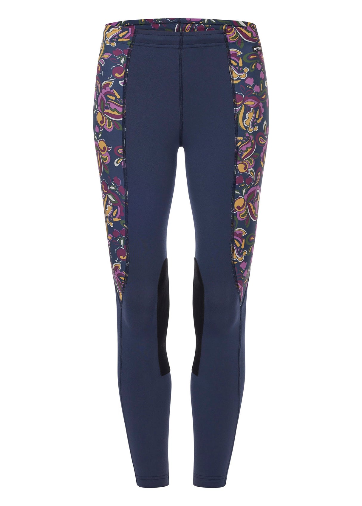 Kerrits Equestrian Apparel Kids Performance Knee Patch Riding Tight Nightsky / Horse Treats