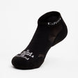 Thorlo Experia TechFit Light Cushion Low-Cut Sock - Black on Black Black on Black