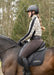 Kerrits Equestrian Apparel Muzzle Nuzzle Fleece Half Zip Riding Top - Print Vanilla Plaid Pasture