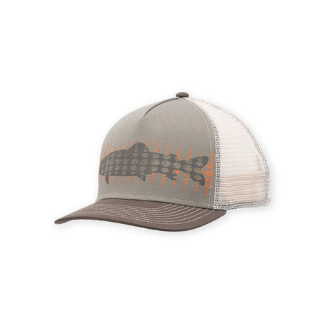 Pistil Basin Trucker Hat - Coffee Coffee