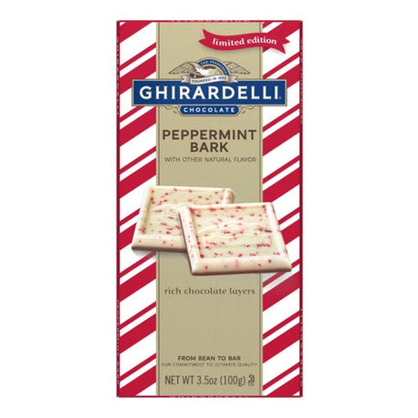 Ghiradelli Holiday Peppermint Bark Bar