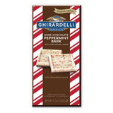 Ghiradelli Holiday Dark Peppermint Bark Bar