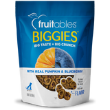 Fruitables Biggies Dog Treats - Pumpkin & Blueberry - 16oz Pumpkin & Blueberry