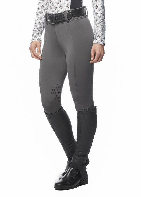 Kerrits Equestrian Apparel Power Stretch Knee Patch Pocket Tight Shadow