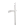 Gibraltar Mailboxes Mailbox Post White