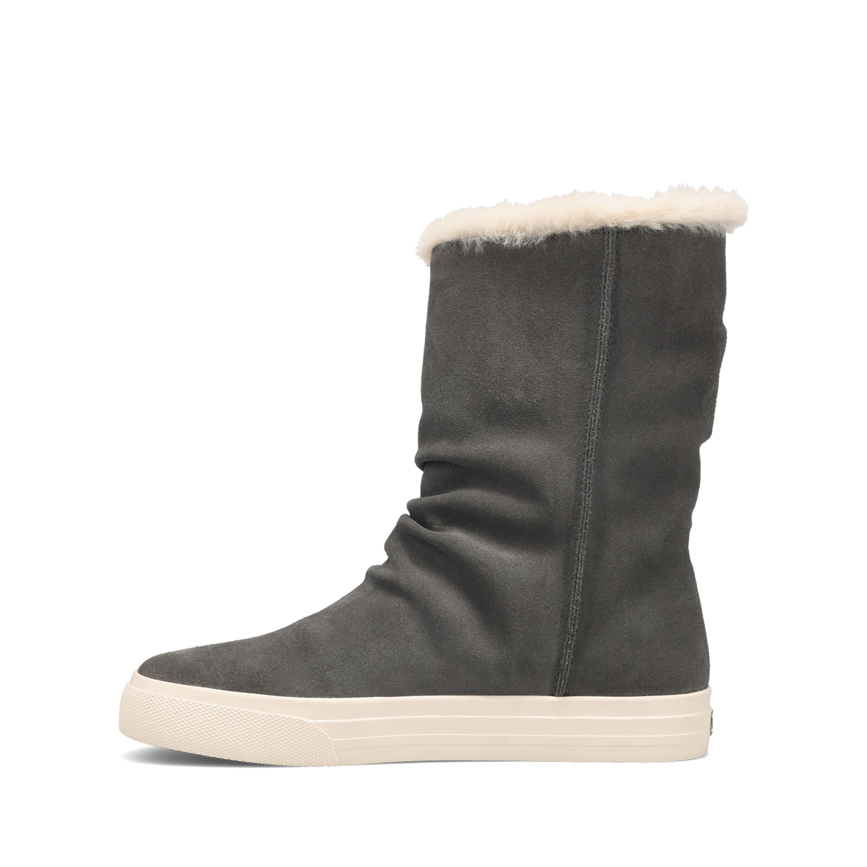 Taos Women's Cozy Chic Boot - Dark Grey Suede Dark Grey Suede