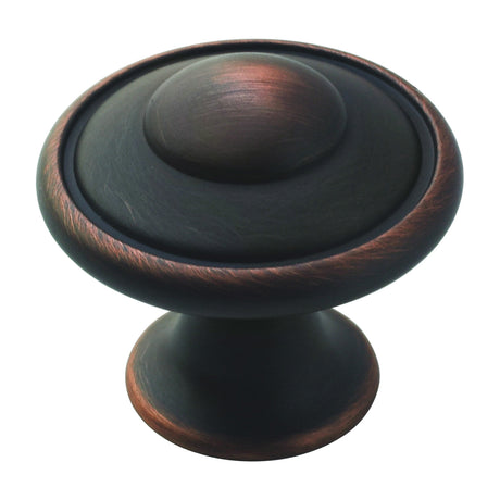 Amerock Cabinet Knob Oilrubberdbronze
