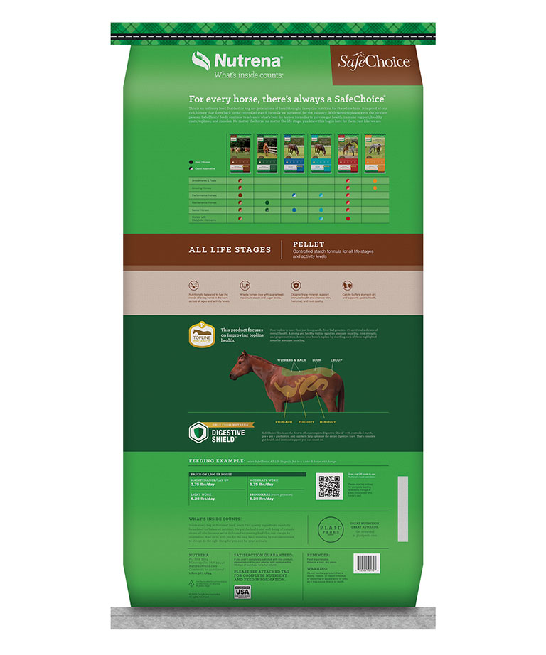 Nutrena Feeds SafeChoice All Life Stages