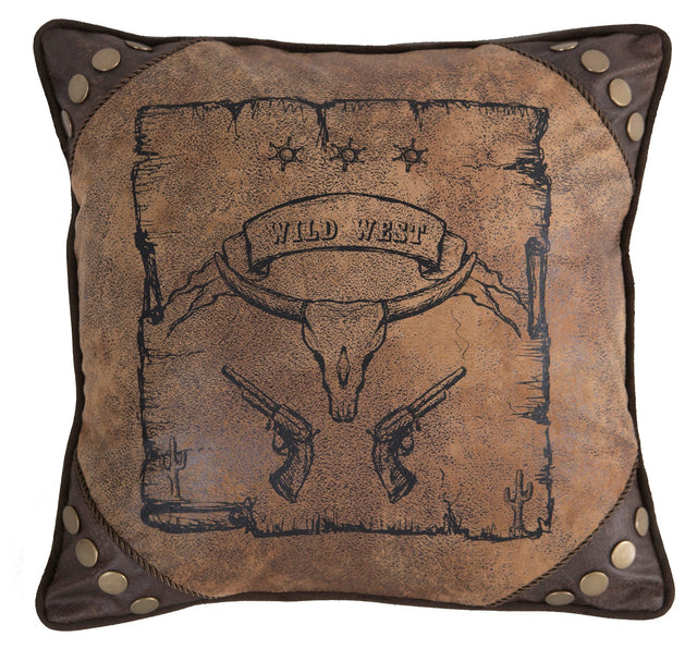 Carstens Inc Decorative Pillow Wild West Wild west