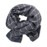 Pistil Ray Scarf Charcoal