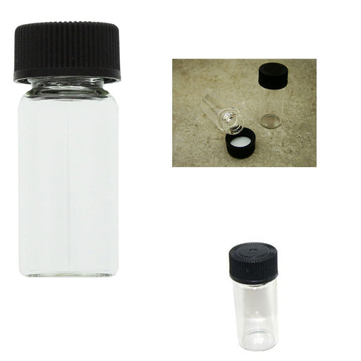 Sona Enterprises Mini Glass Bottle 4ml Capacity Clear