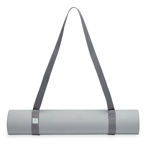 Gaiam Easy-cinch Yoga Mat Sling Grey Grey