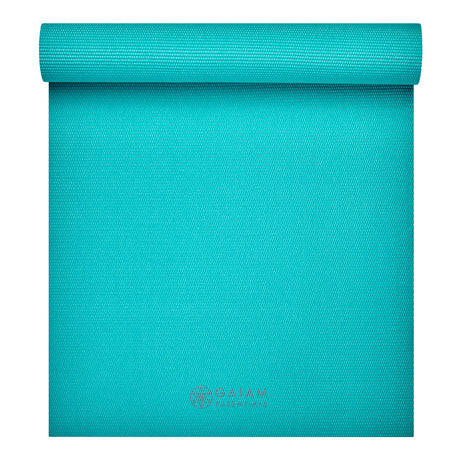 Gaiam 6mm Essentials Yoga Mat Teal