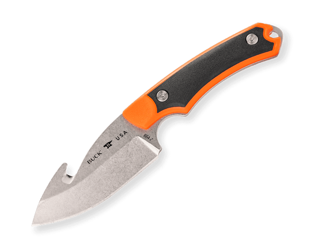 Buck Knives Alpha Hunter Select W/guthook Orange Guthook Orange