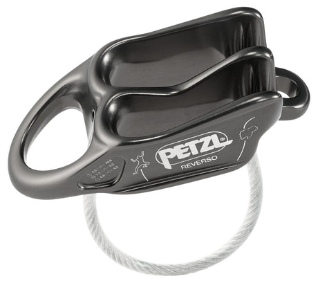 Petzl Reverso Belay/rappel Device Gray Gray