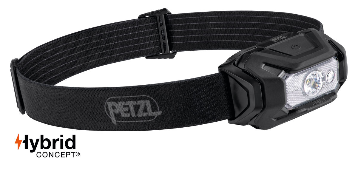 Petzl Aria 1 Headlamp _ Black Black