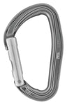 Petzl Djinn Straight Gate Carabiner Gray Gray