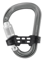 Petzl Attache Positioning Bar Screw-lock Carabiner Gray Gray