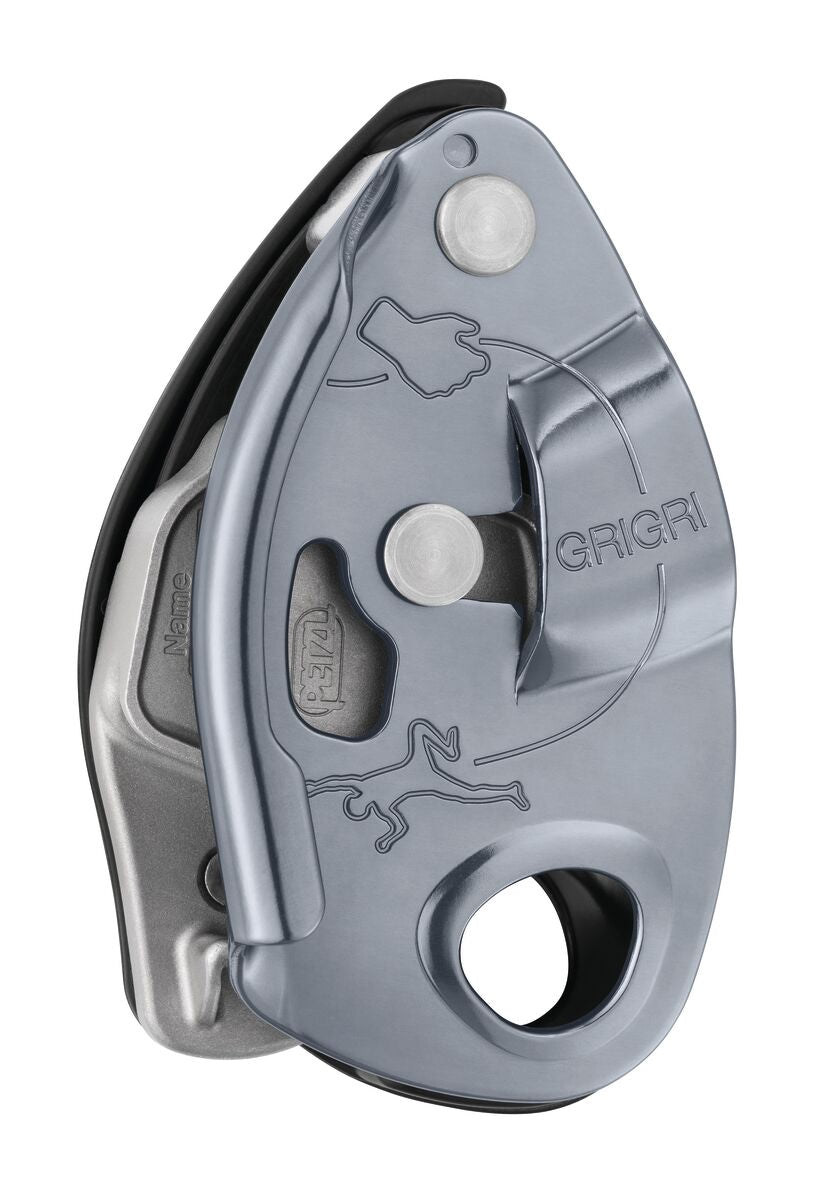 Petzl Grigri Belay Device Gray Gray