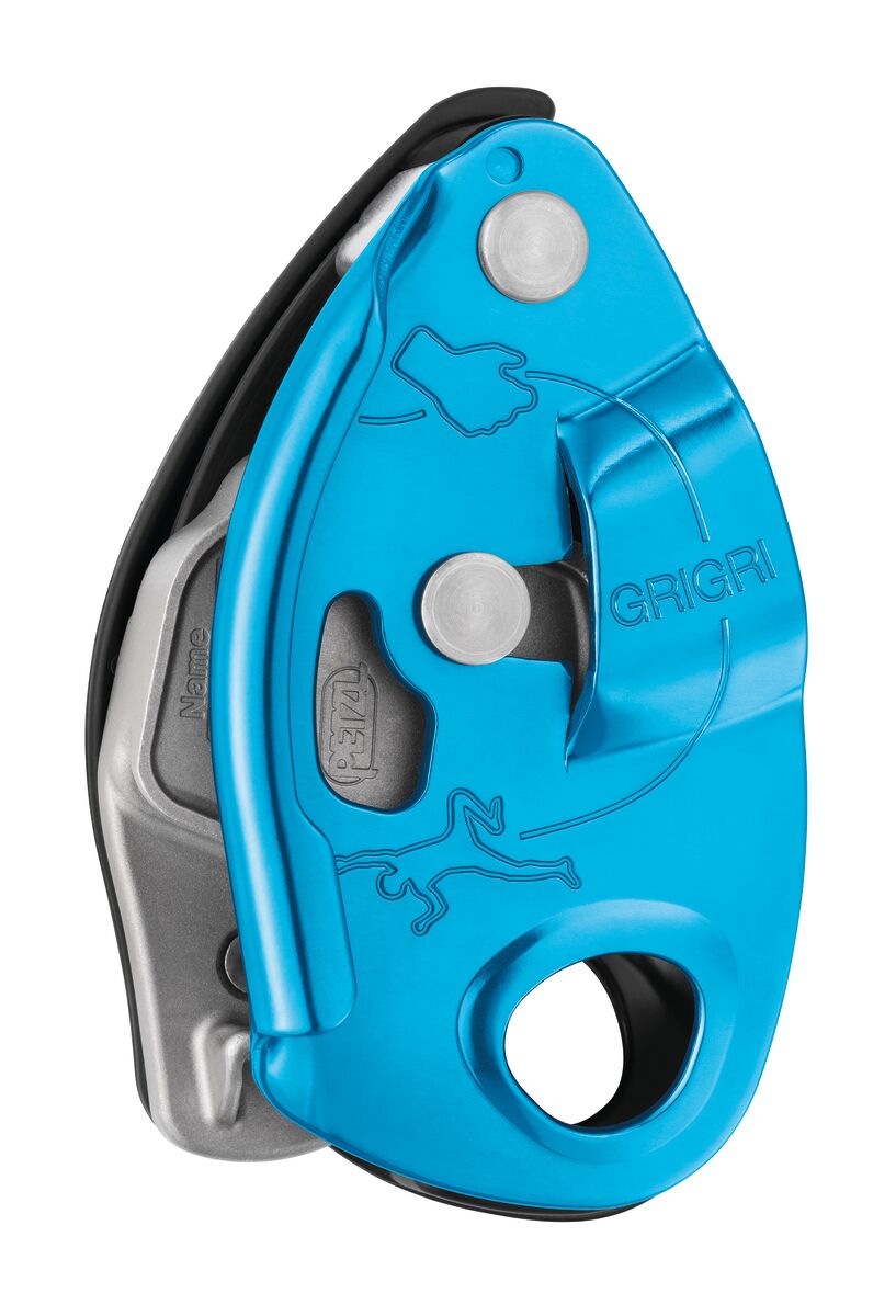 Petzl Grigri Belay Device Blue Blue