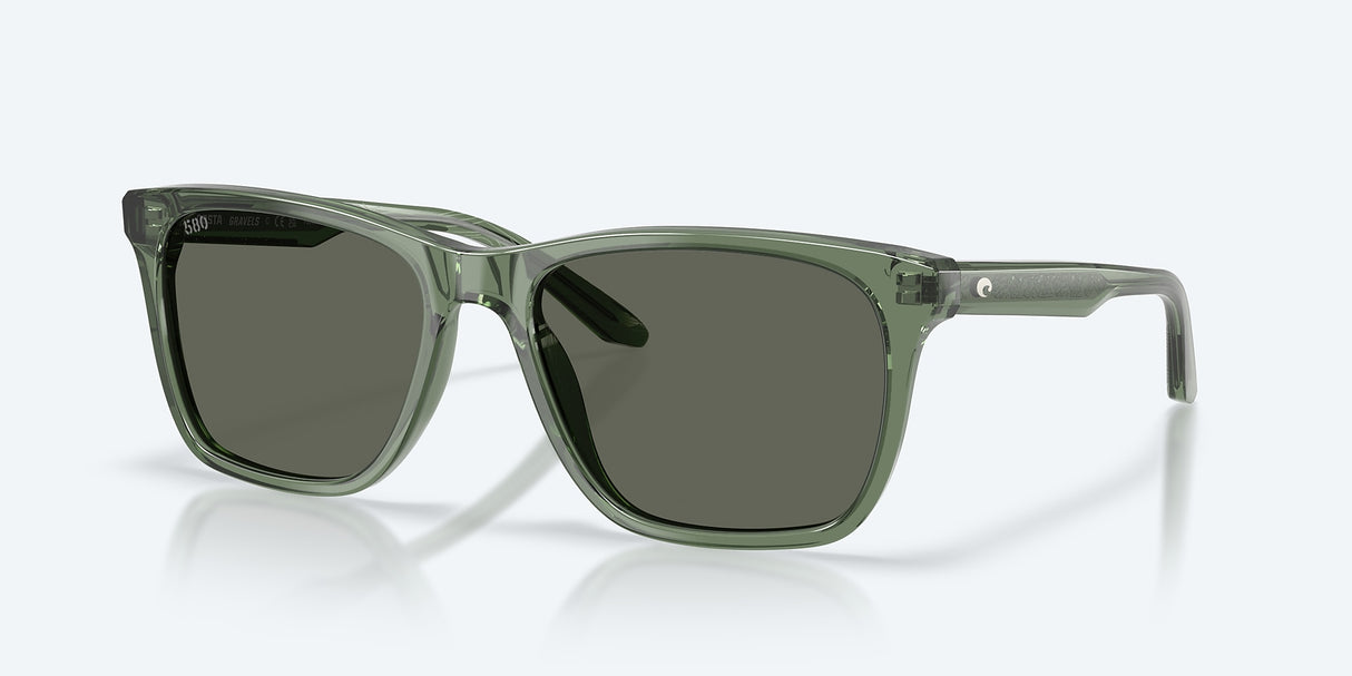 Gravels Sunglasses, Algae Green/gray Polarized