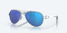 Loreto Sunglasses, Palladium/blue Mirror 580p