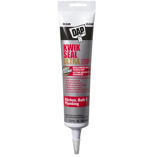 Dap Inc. Kwik Seal Ultra Advanced Kitchen & Bath Sealant - Clear 5.5 oz. / Clear