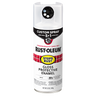 Rustoluem Stops Rust Protective Enamel with Custom 5-in-1 Spray Paint - White White /  / Gloss