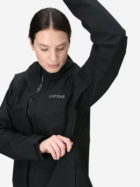 Marmot Womens Waypoint Gore-tex Rain Jacket Black