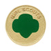 Girl Scouts Trefoil Membership Pin Multi