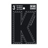 Hy-Ko Die-Cut Letter Black /  / K