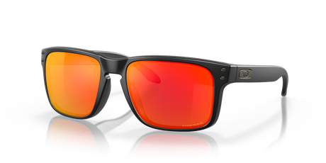 Oakley Holbrook Sunglasses, Matte Black/ruby