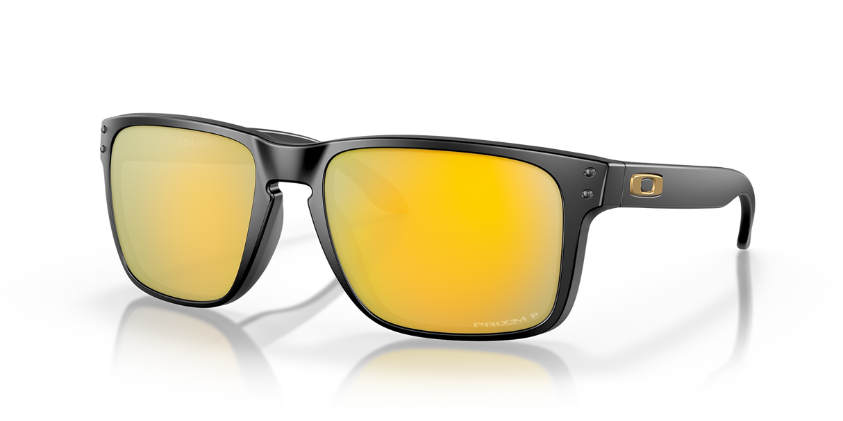 Holbrook Xl Sunglasses, Matte Black/prizm 24k Polarized