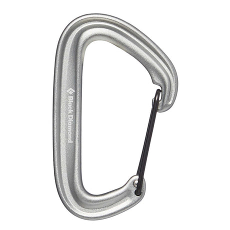 Black Diamond Equipm Litewire Carabiner Gray Gray