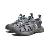 Keen Women's Whisper Sandal Medium Gray/Peacock