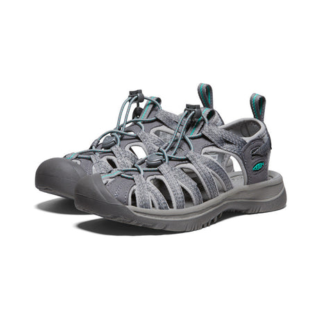 Keen Women's Whisper Sandal Medium Gray/Peacock