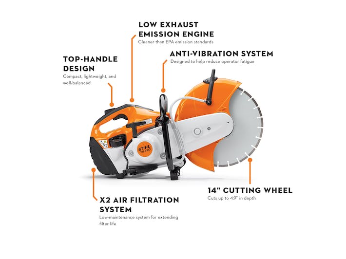 Stihl gas concrete saw online