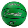 CHAMPION SPORTS Junior Size 5 Rubber Basketball, Green Green