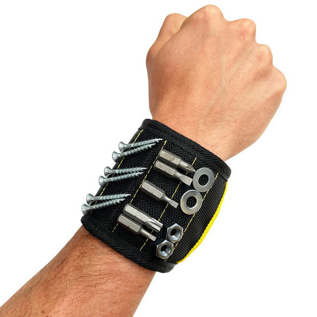 Wrap It MagSnap Magnetic Snap Wristband / Black