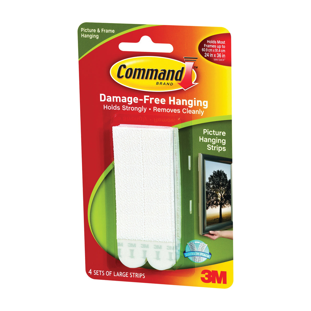 Command Picture Hanging Strip White