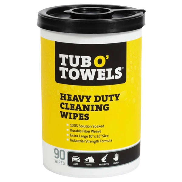 Tub O'Towels Heavy-Duty Cleaning Wipes