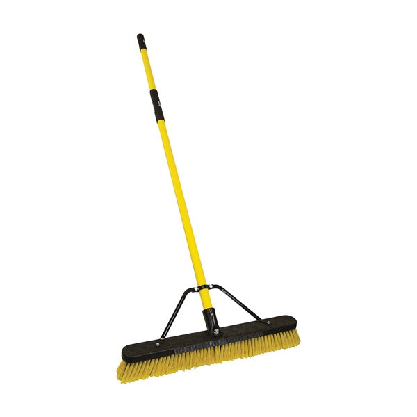 Quickie Push Broom with Scraper