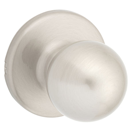 Kwikset Passage Knob Satin nickel