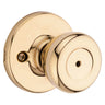 Kwikset Privacy Lockset Polished brass
